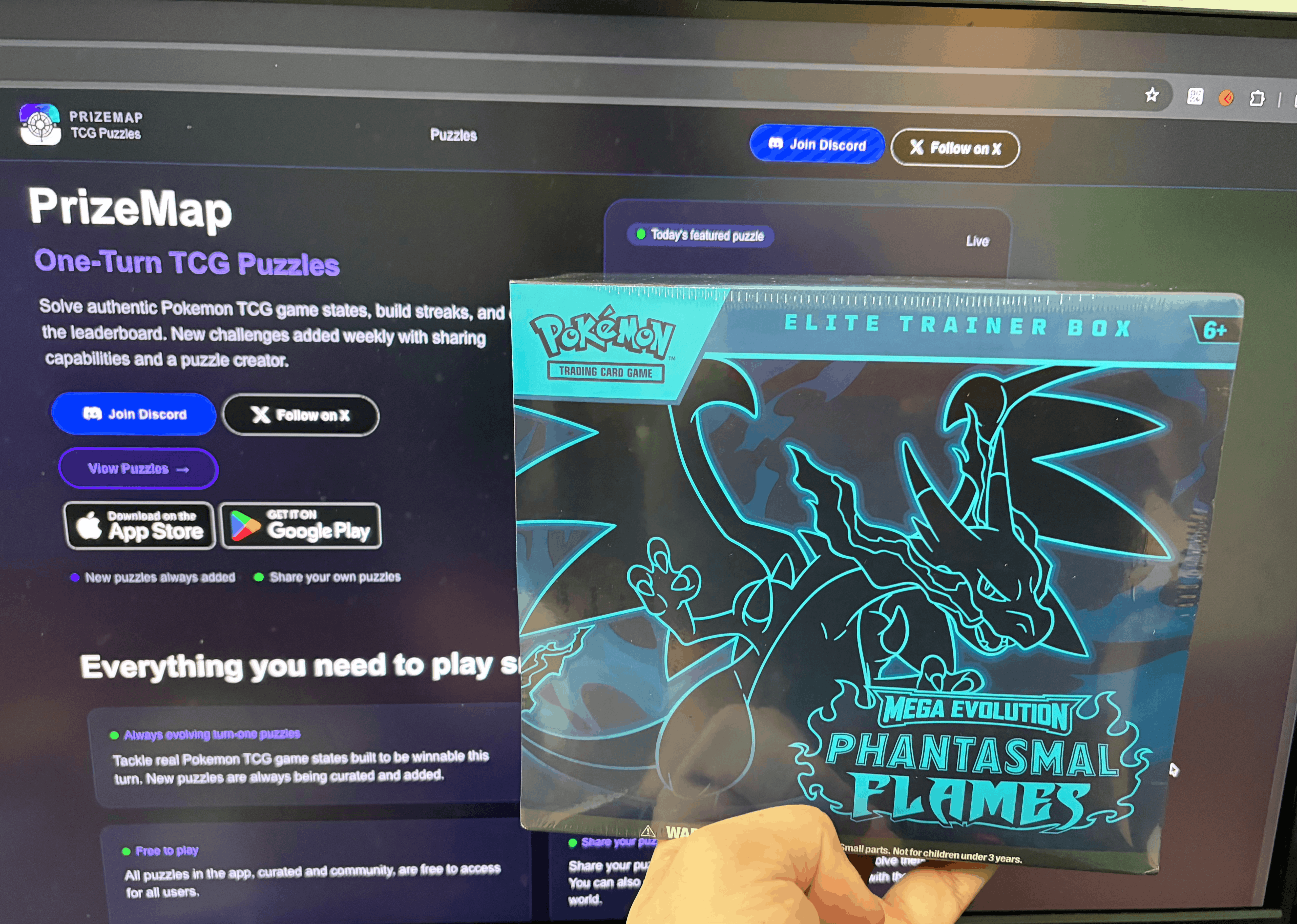 Pokemon TCG Phantasmal Flames Elite Trainer Box